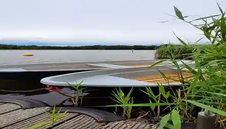 den Brettmühlenteich mit einem Ruderboot genießen - Campen in Dresden