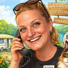 Diana – Rezeption Naturcamping Brettmühlenteich