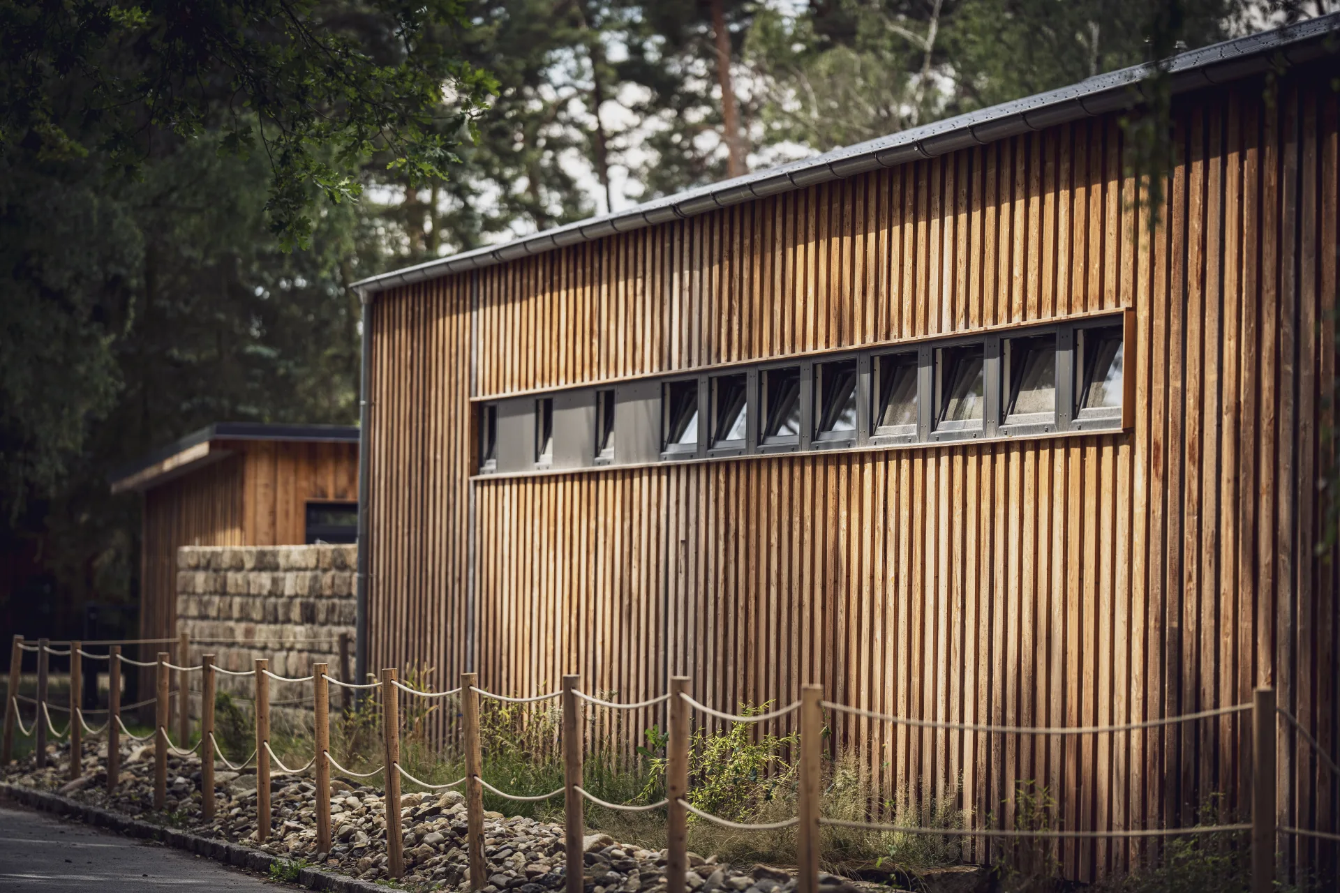 Sanitärgebäude – Naturcamping Brettmühlenteich